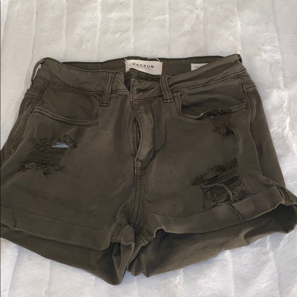 PacSun “super stretch Shorty” shorts